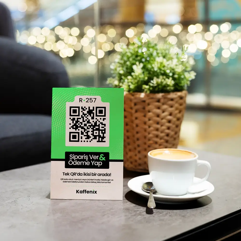 Kaffenix QR menü
